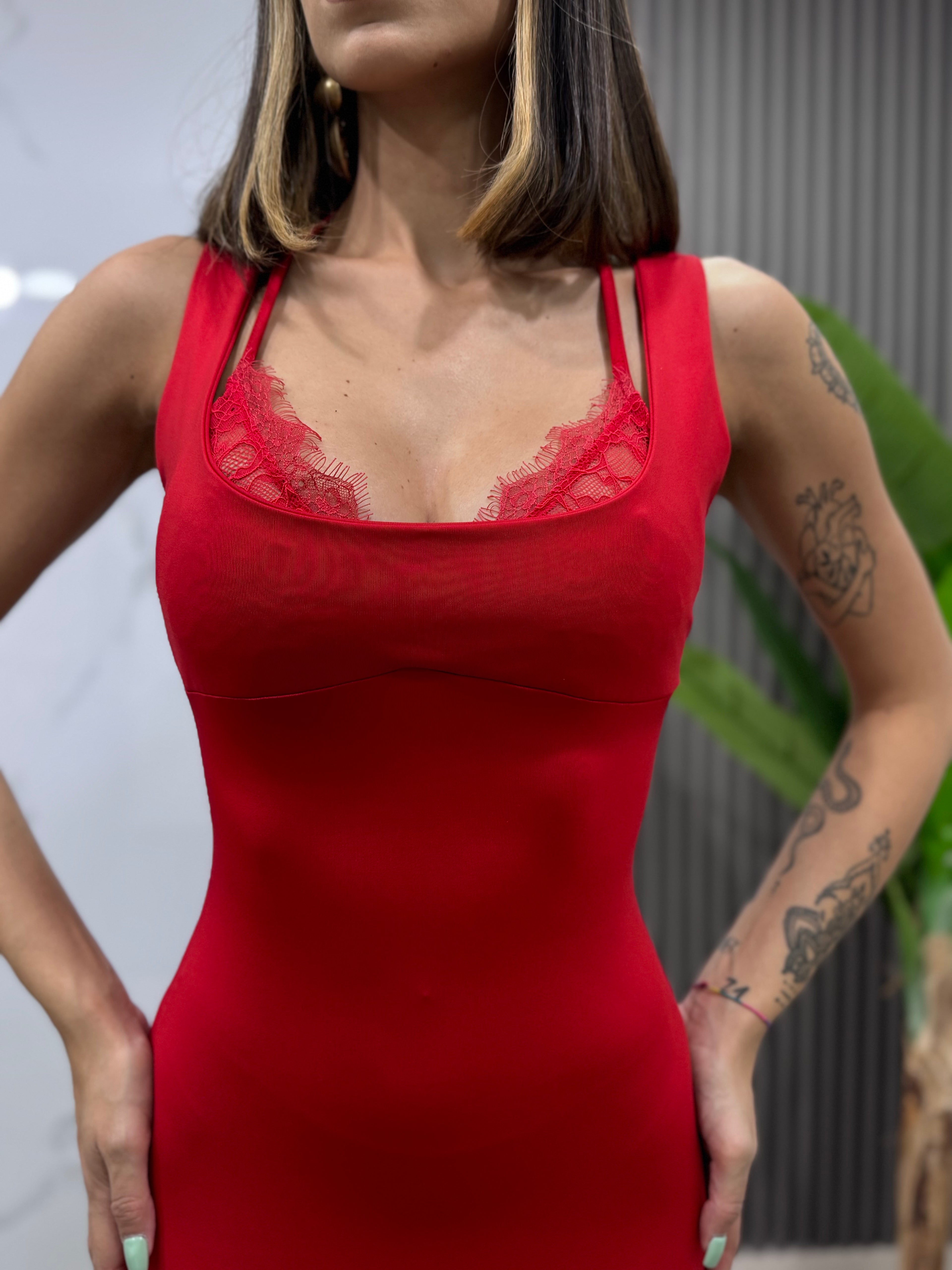 Dress Eclisse Rosso