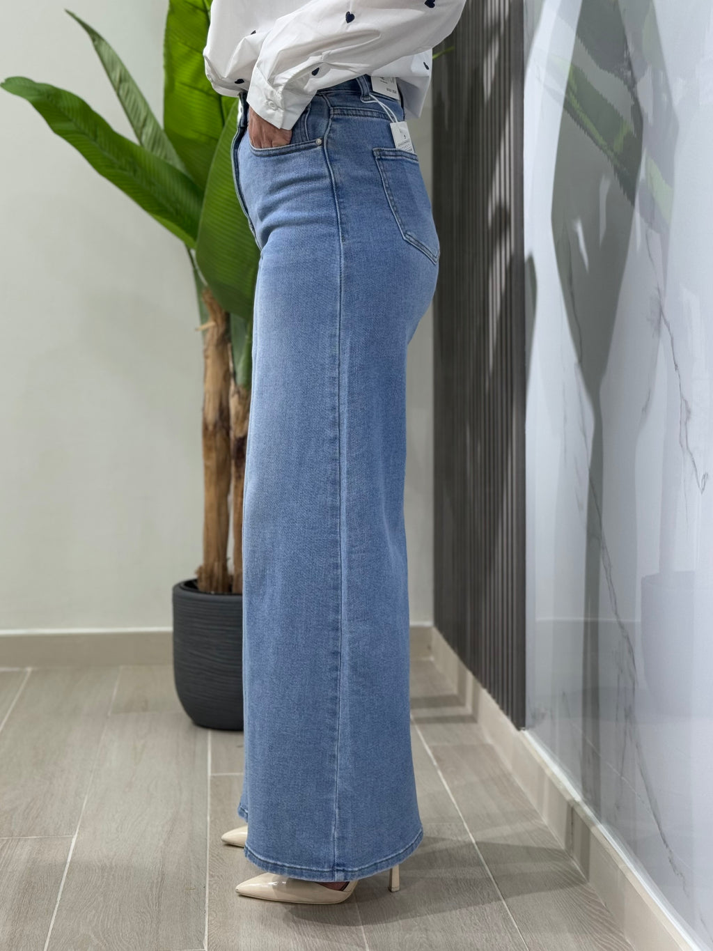 Jeans Leggy Lines