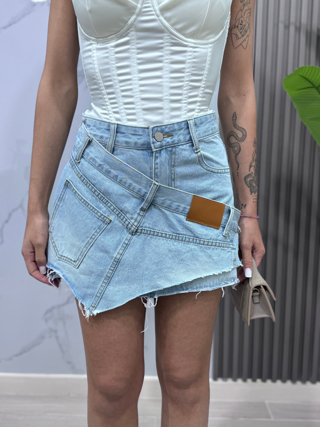 Mini Gonna Jeans