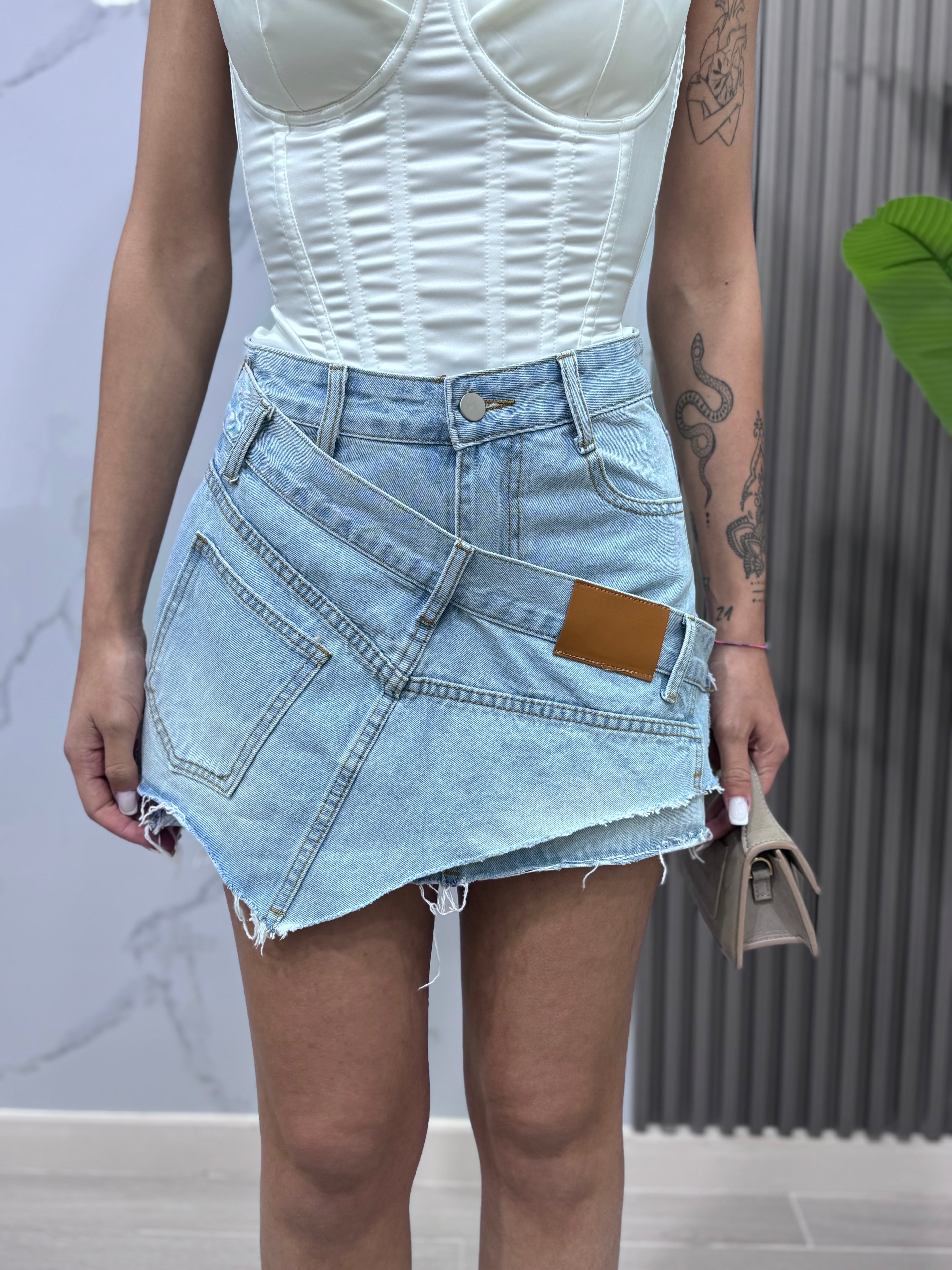 Mini Gonna Jeans
