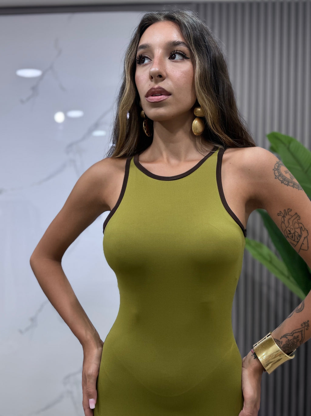 Dress Casual Avocado