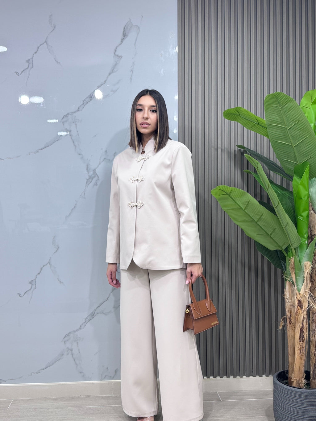 Tailleur Asia Beige