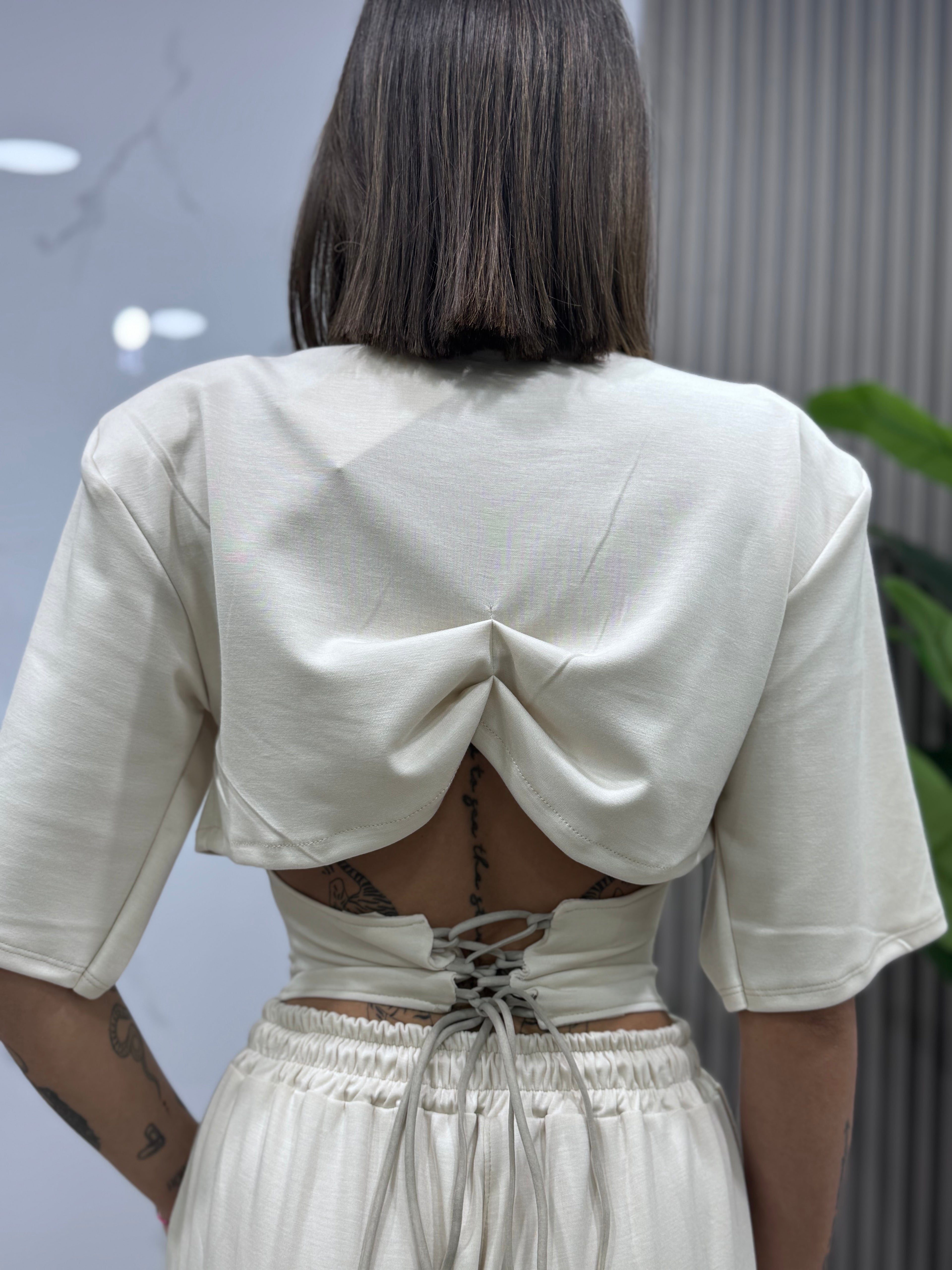 Tuta Corsetto Creamy