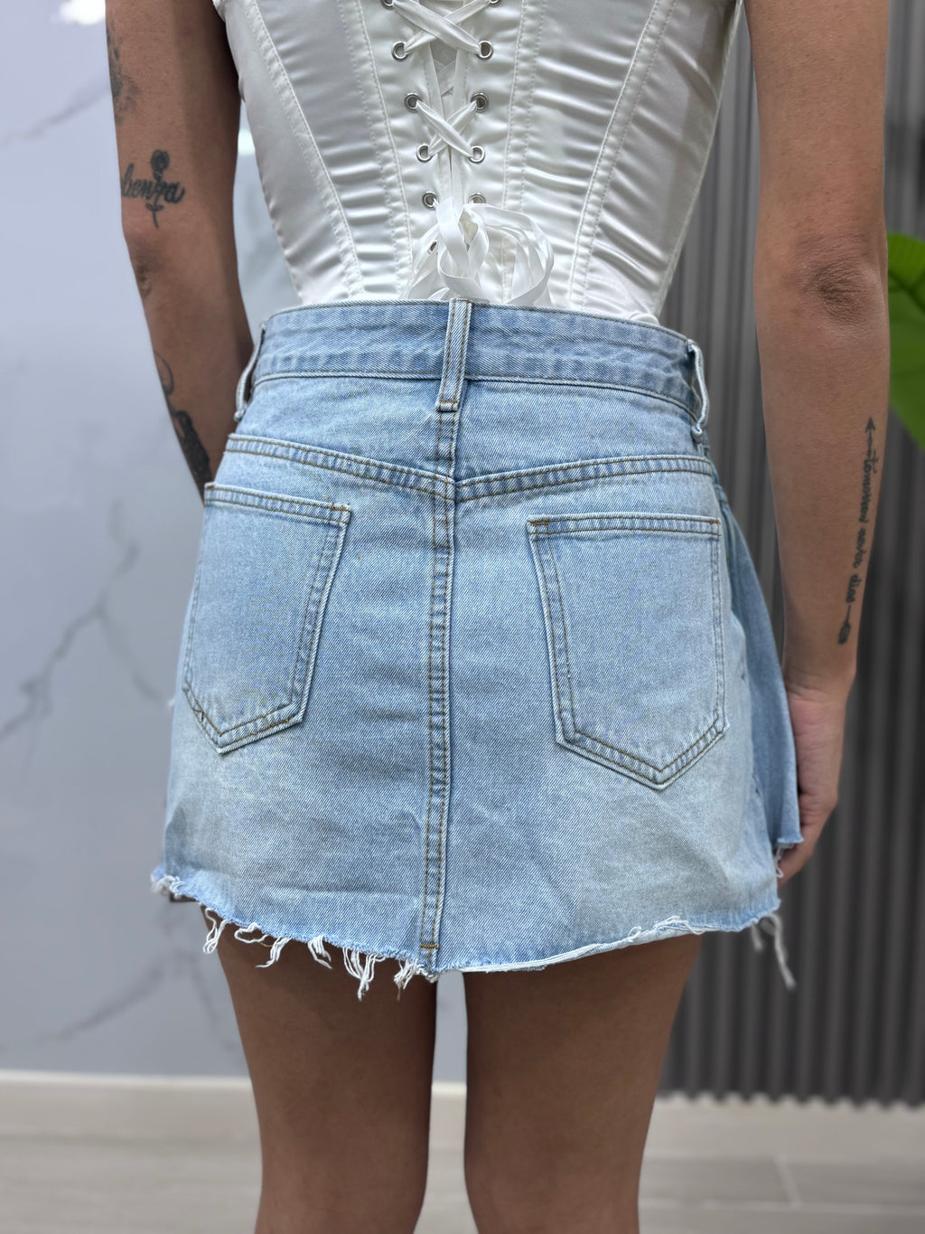 Mini Gonna Jeans