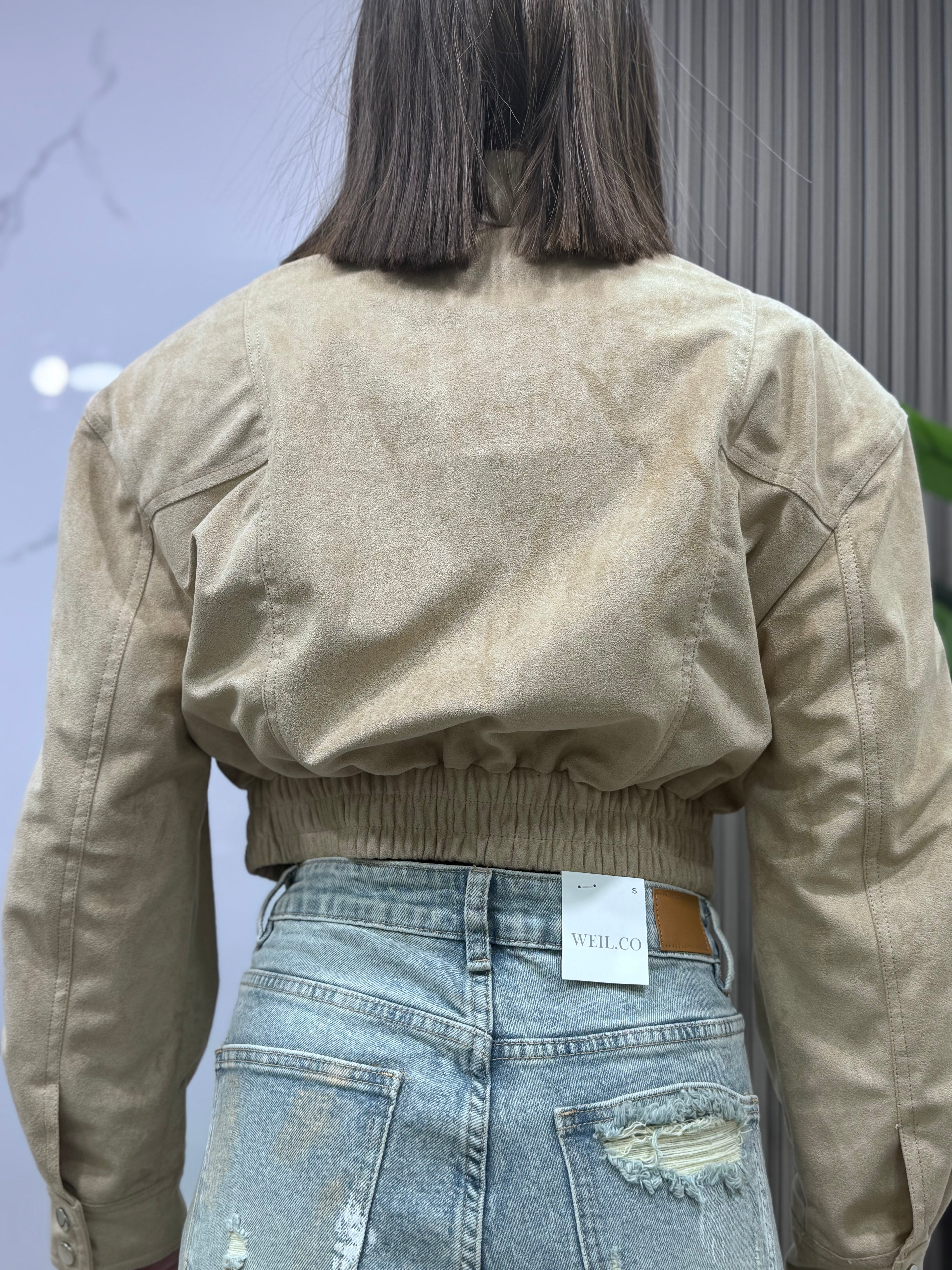 Bomber Camoscio