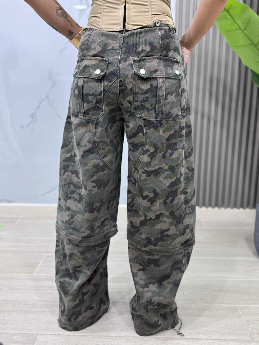 Salopette Camouflage