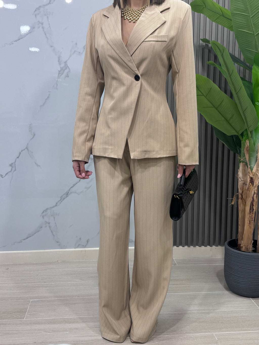 Tailleur Tiffany Beige