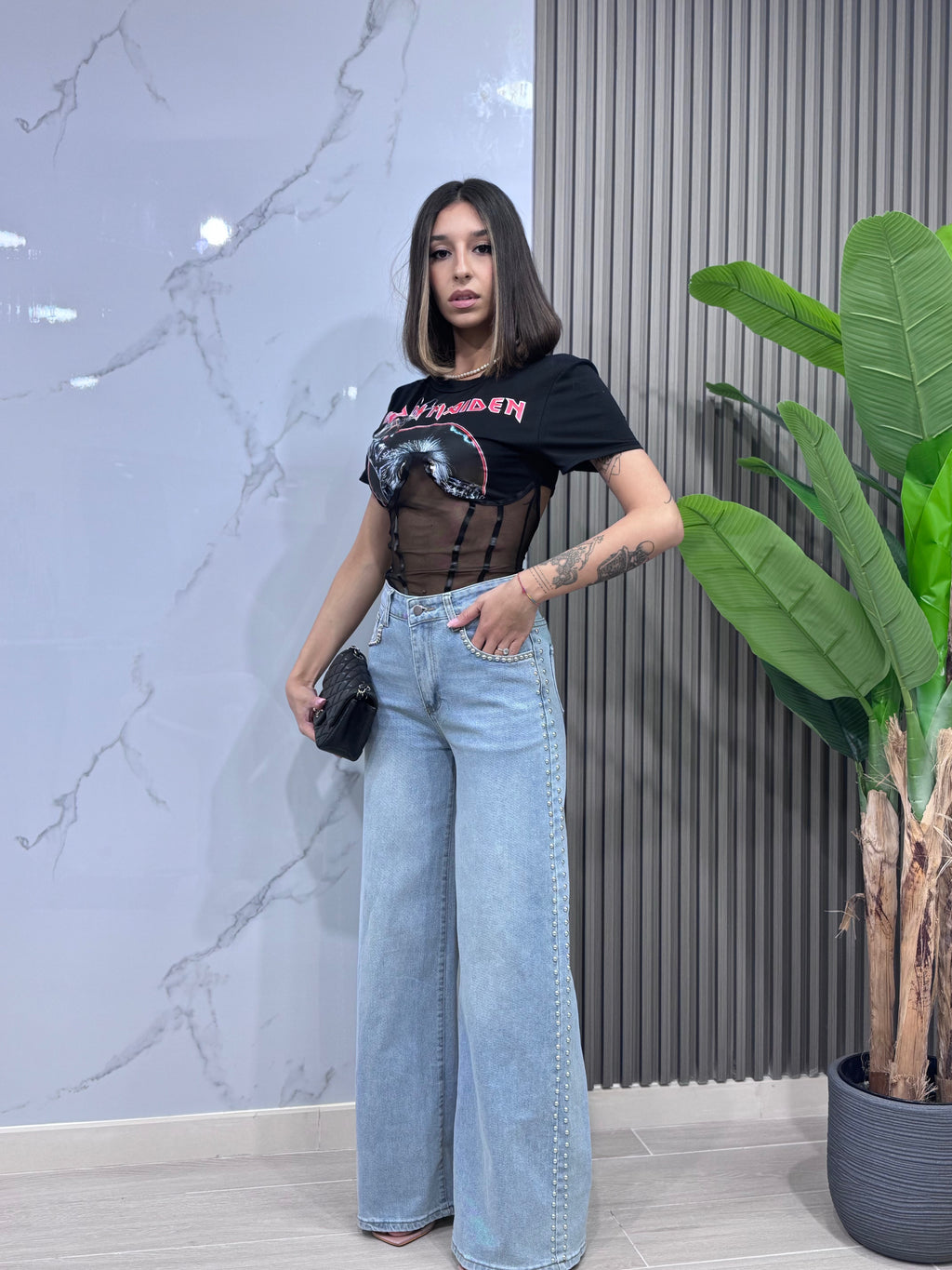 Jeans Borchie