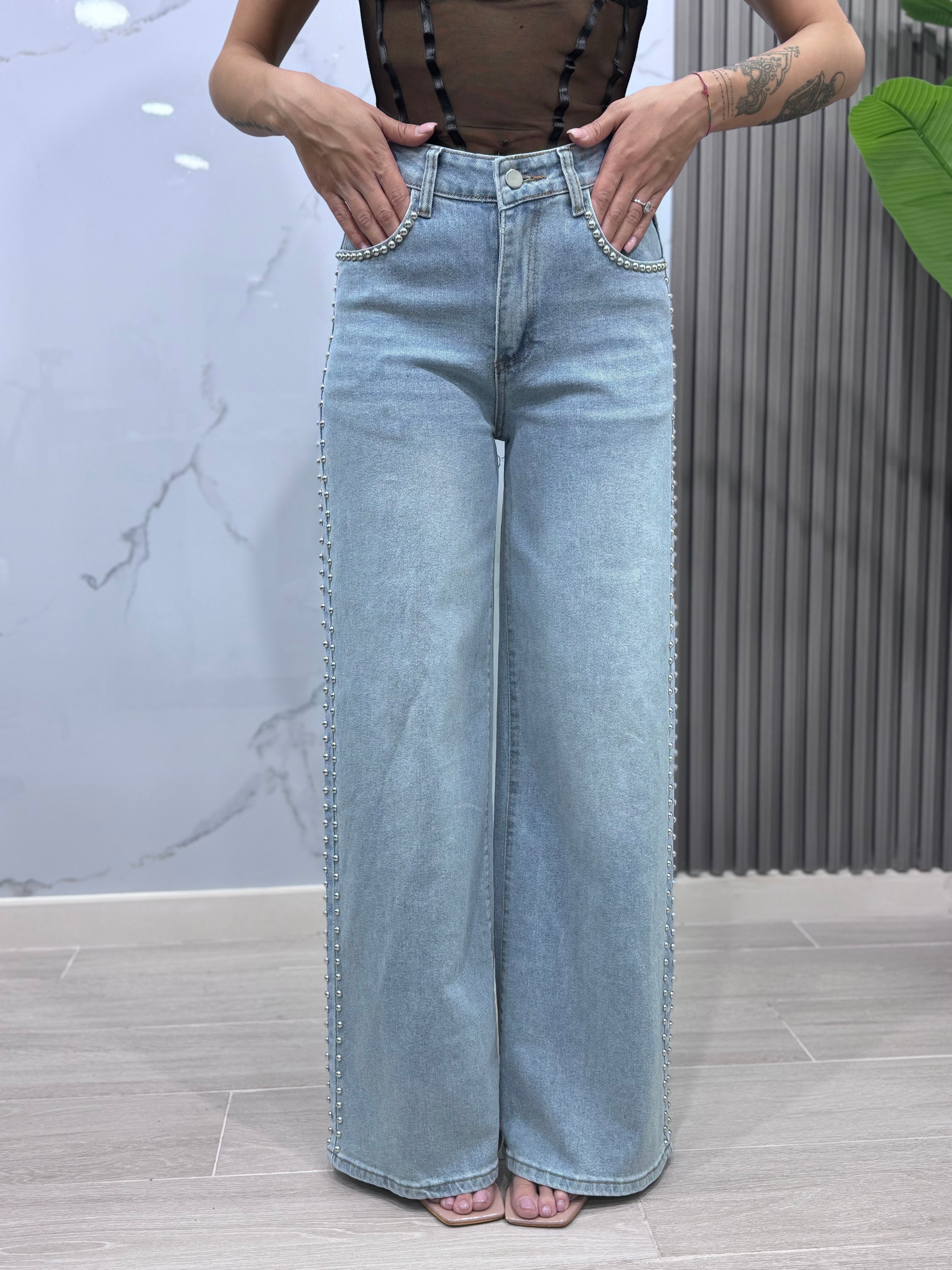 Jeans Borchie