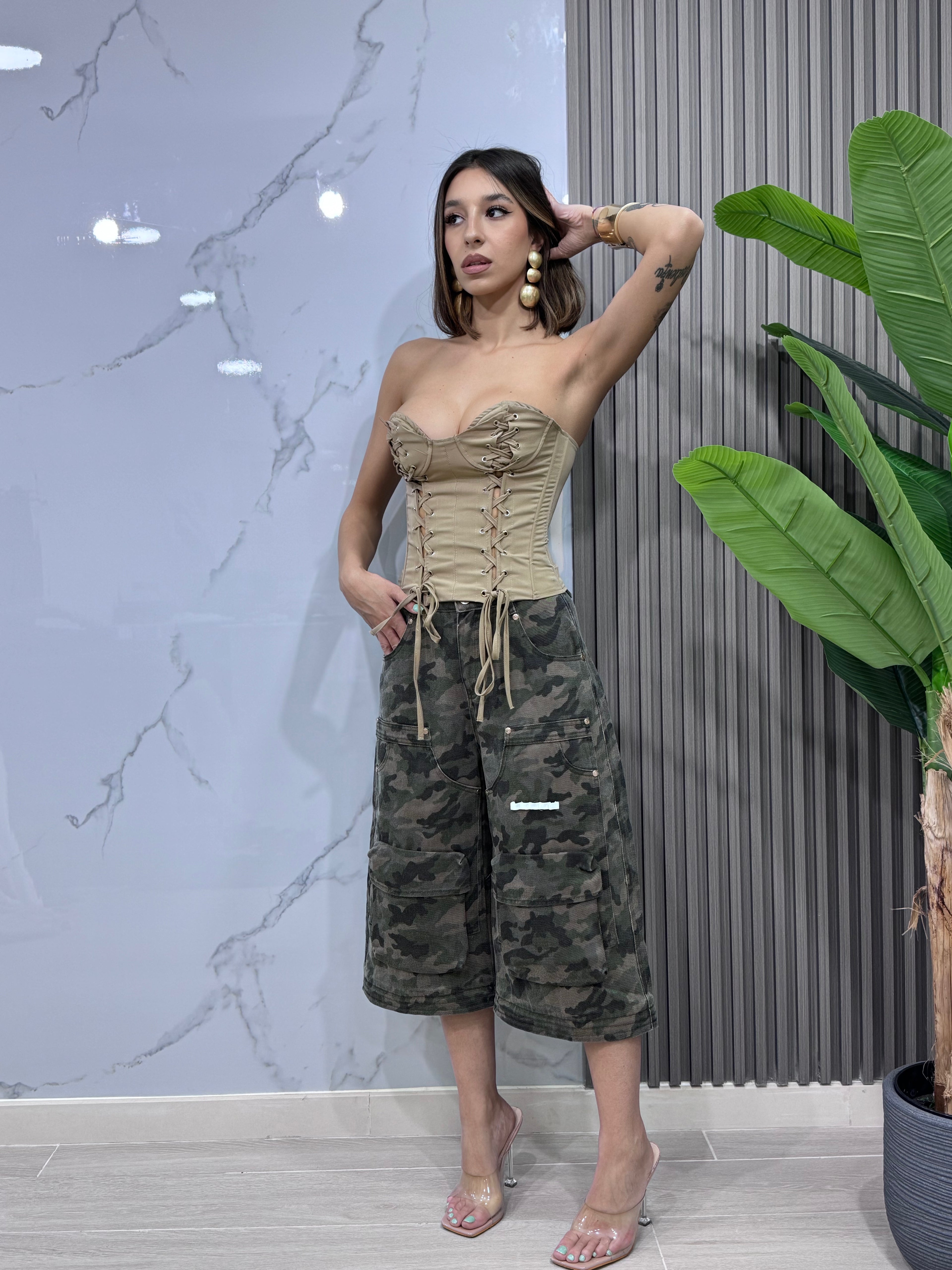 Salopette Camouflage