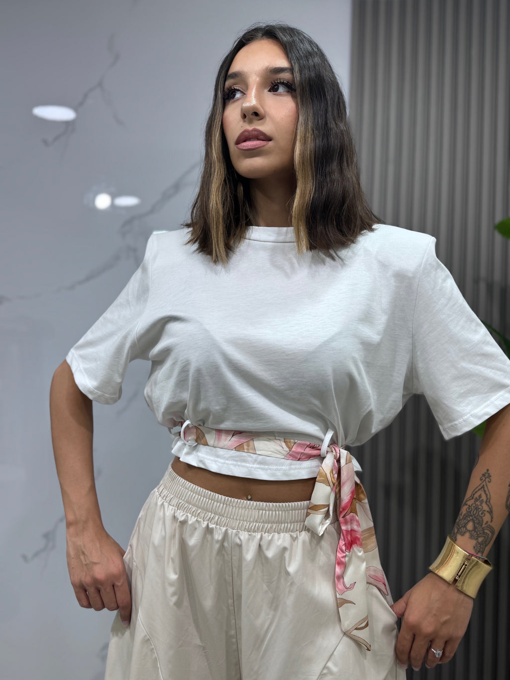 T-Shirt Foulard