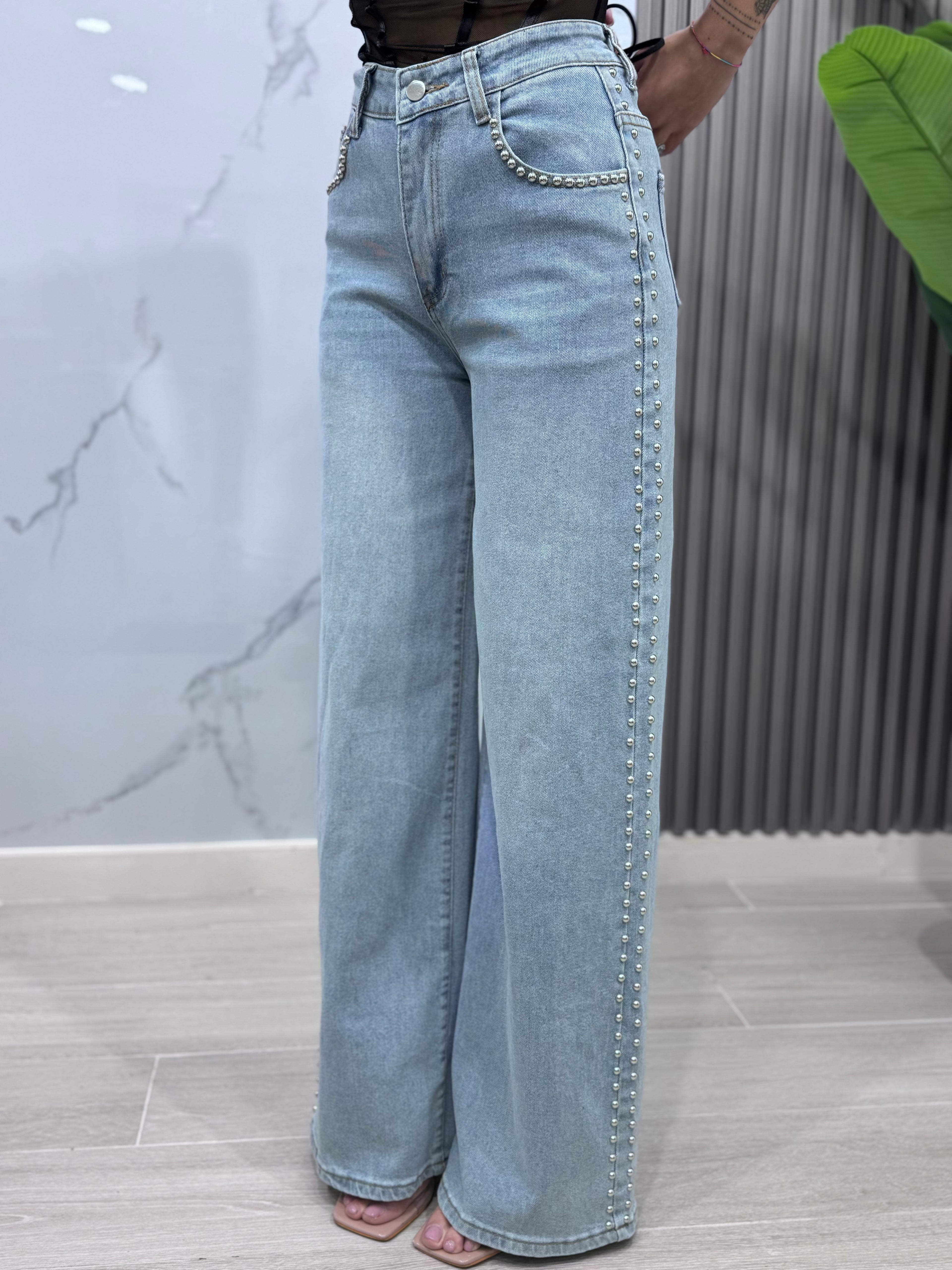 Jeans Borchie