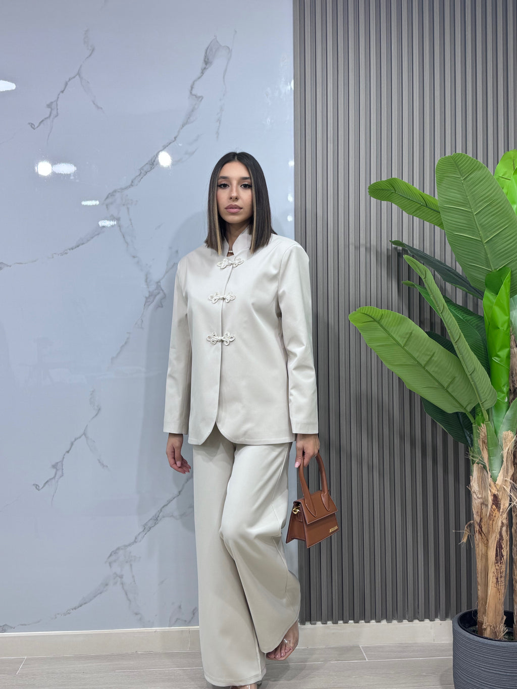 Tailleur Asia Beige