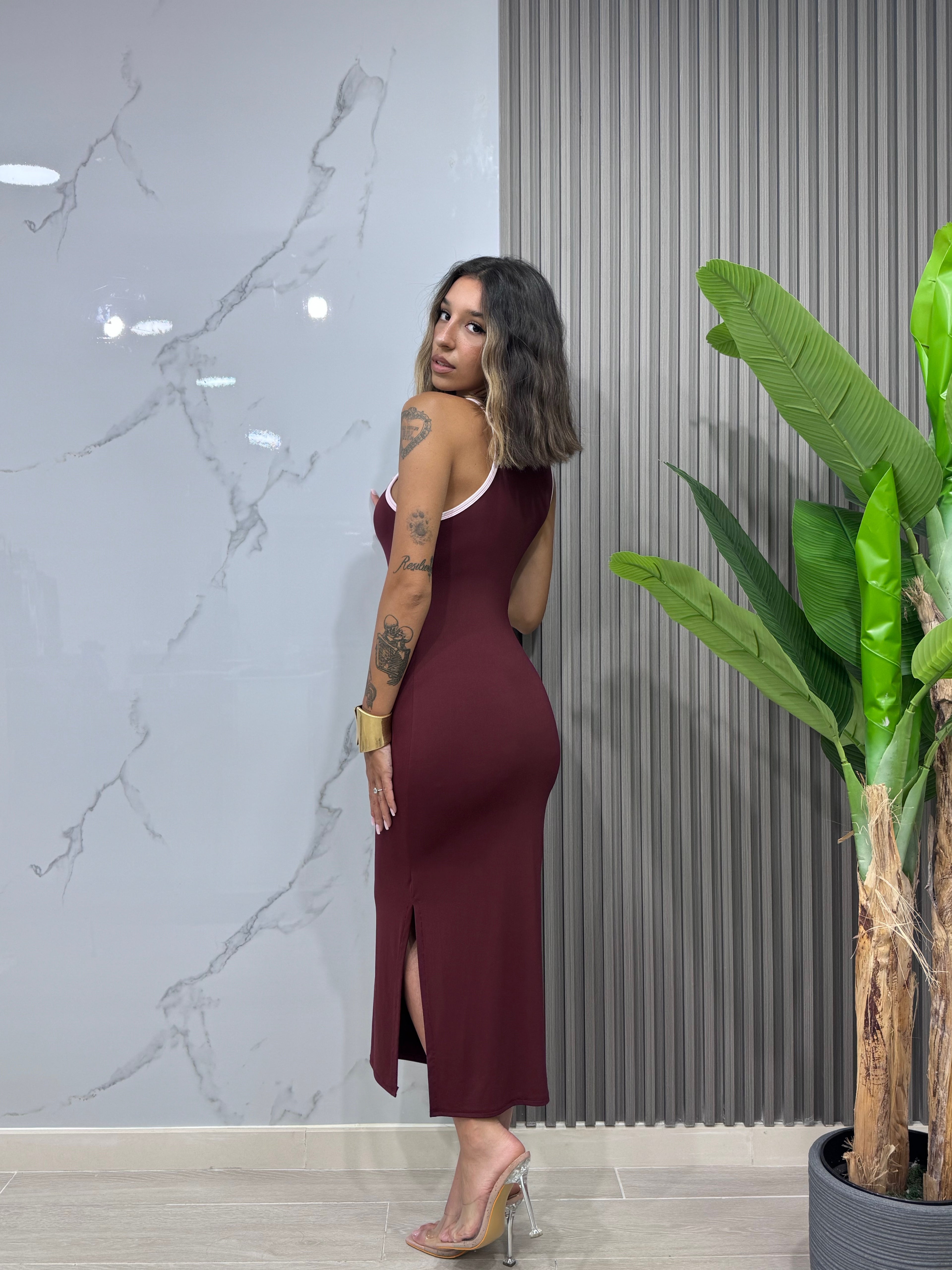 Dress Casual Bordeaux