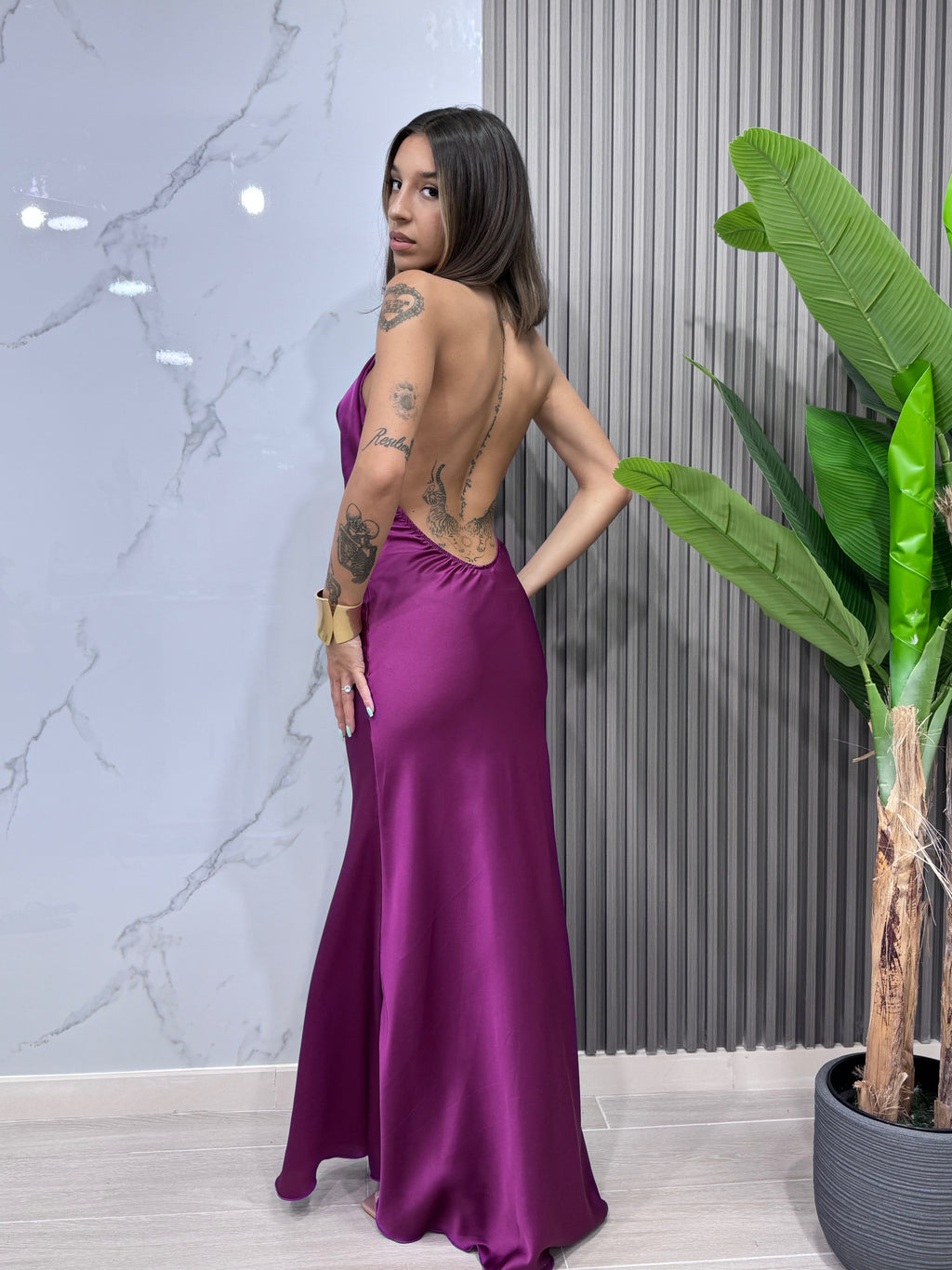 Dress Luna Magenta