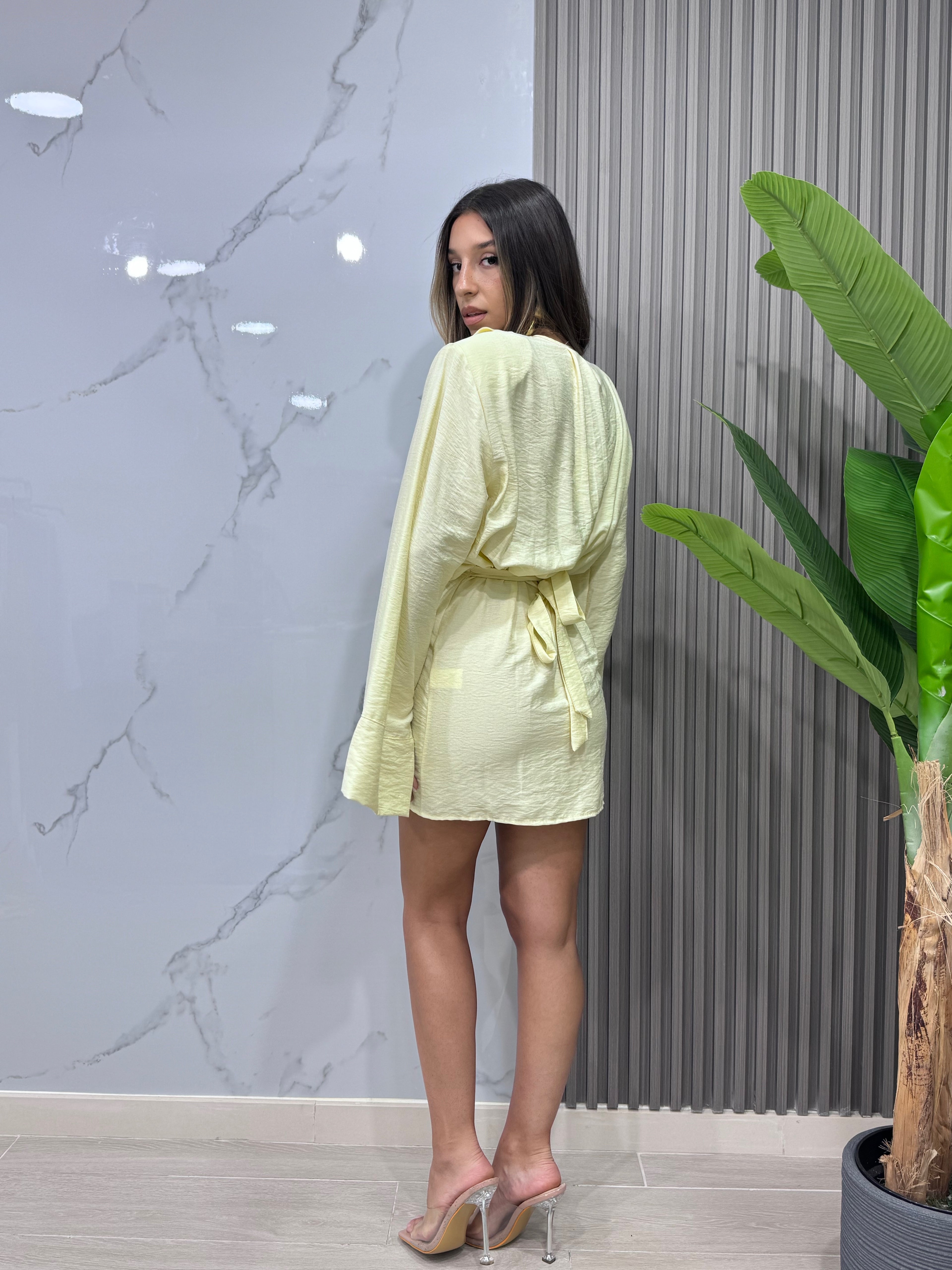 Mini Dress Sofia Giallo