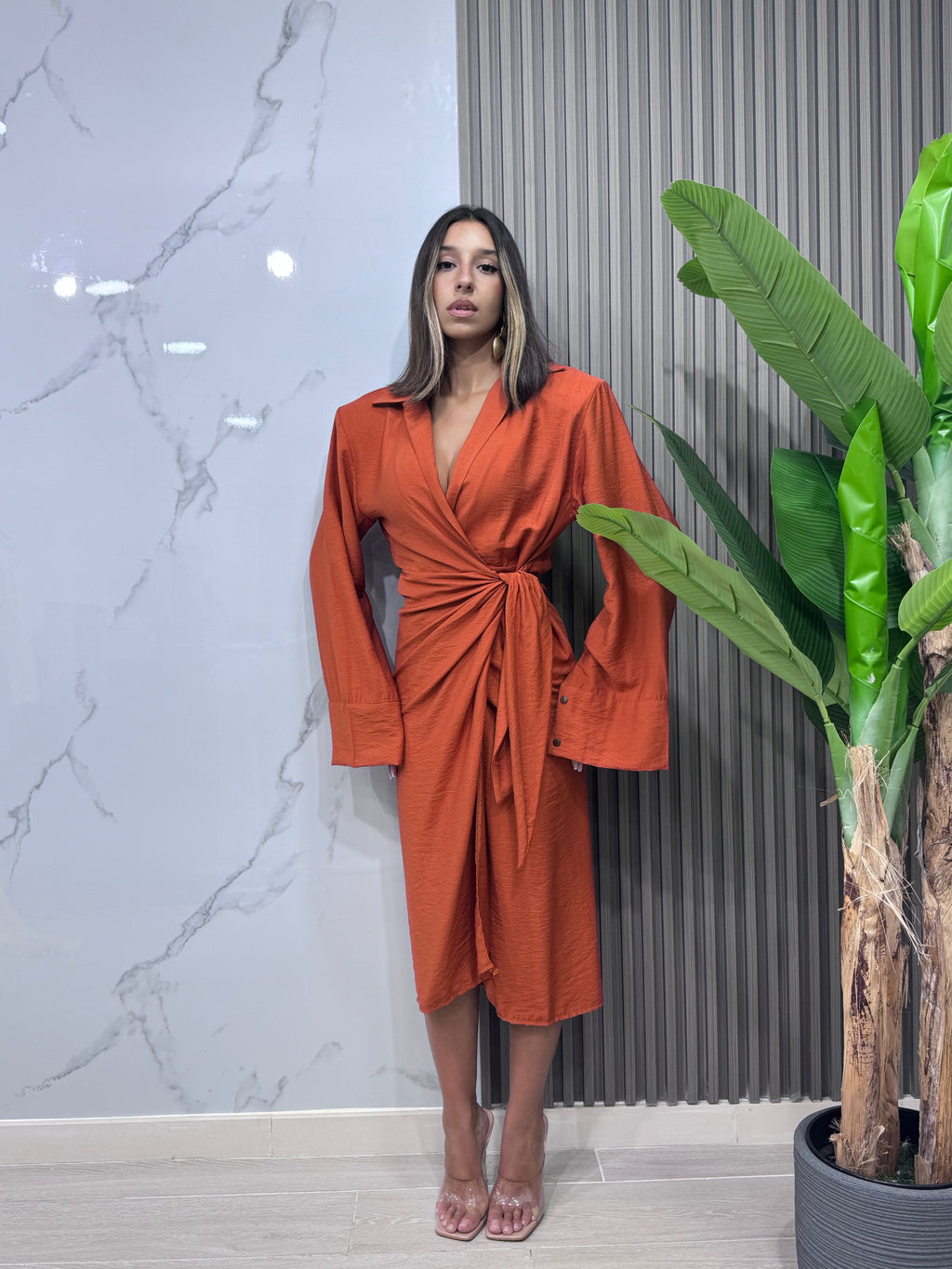 Dress Doha Ruggine