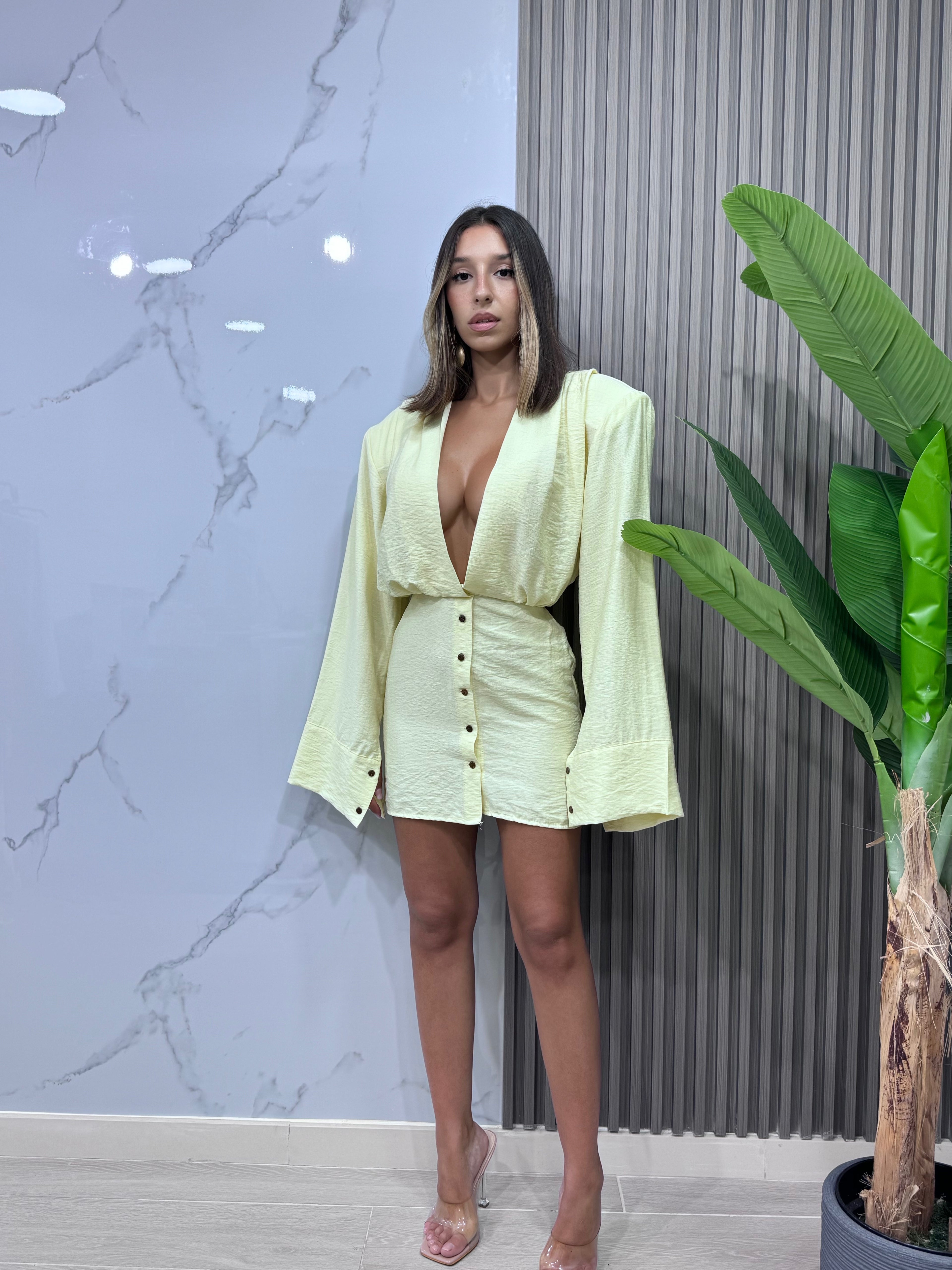 Mini Dress Sofia Giallo