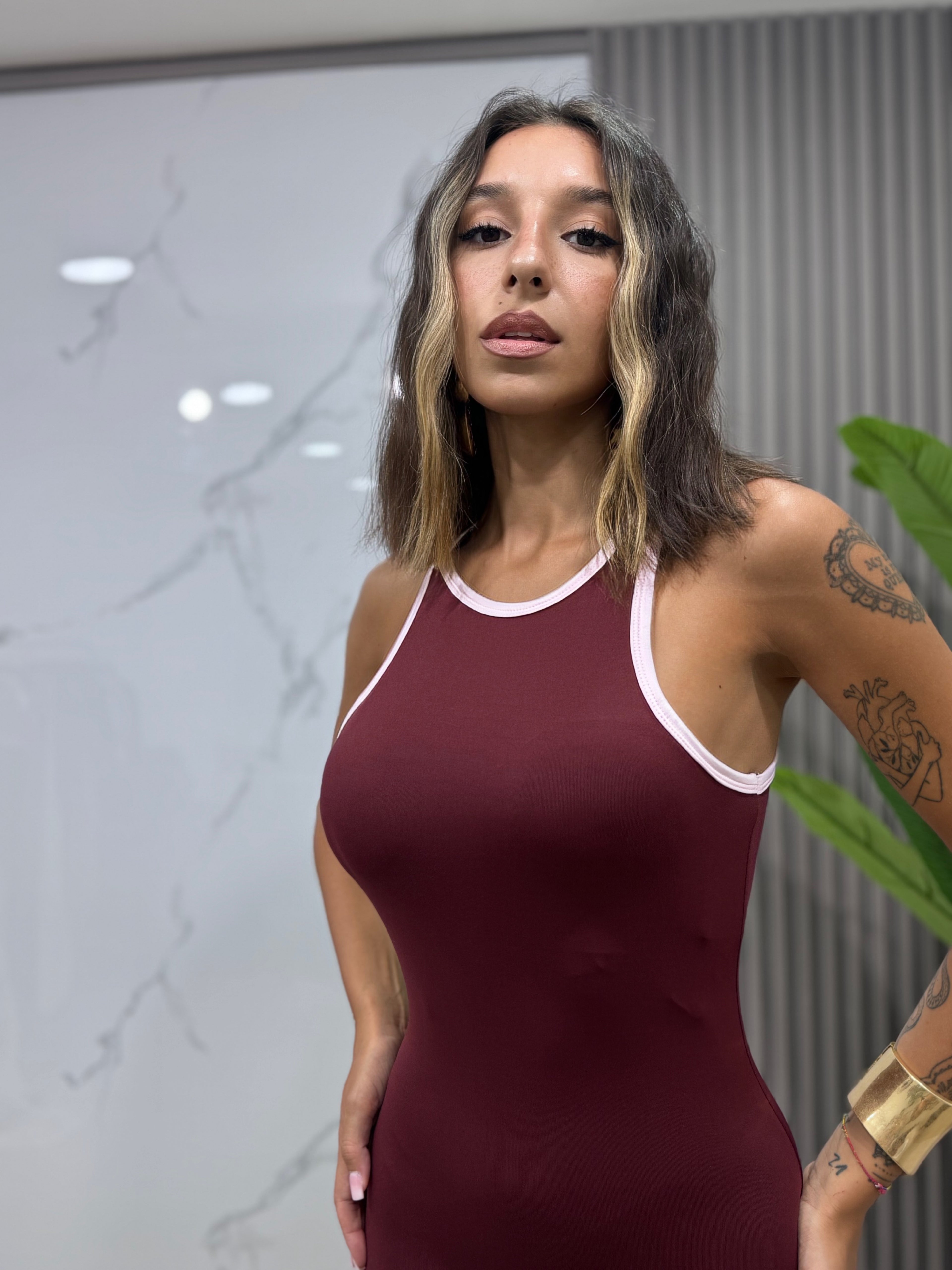 Dress Casual Bordeaux