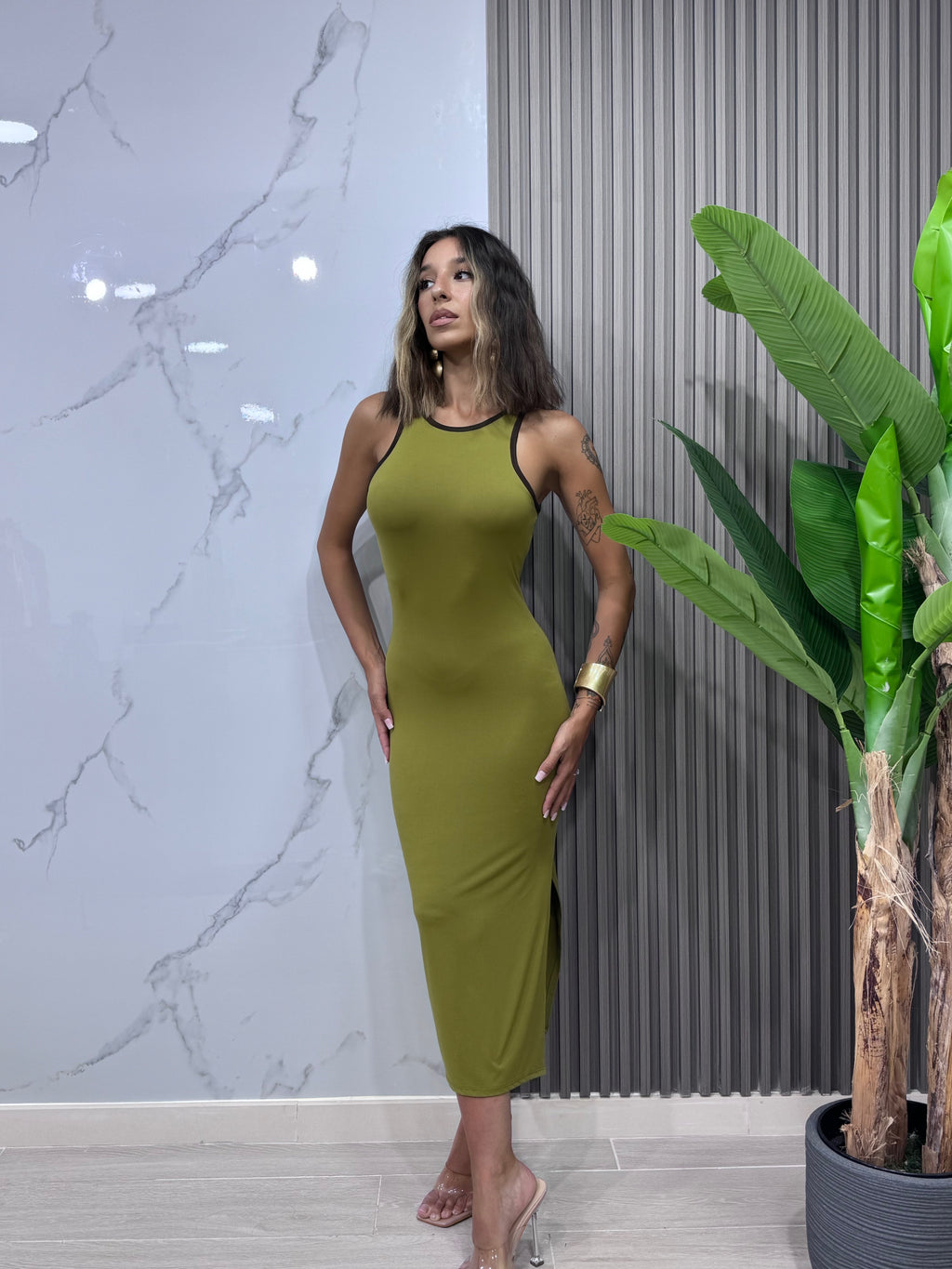 Dress Casual Avocado