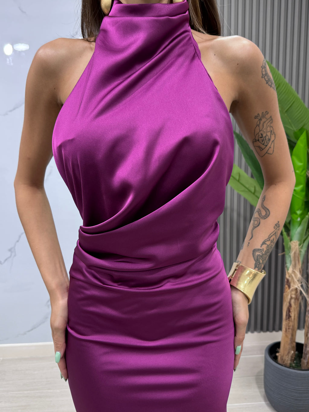 Dress Luna Magenta