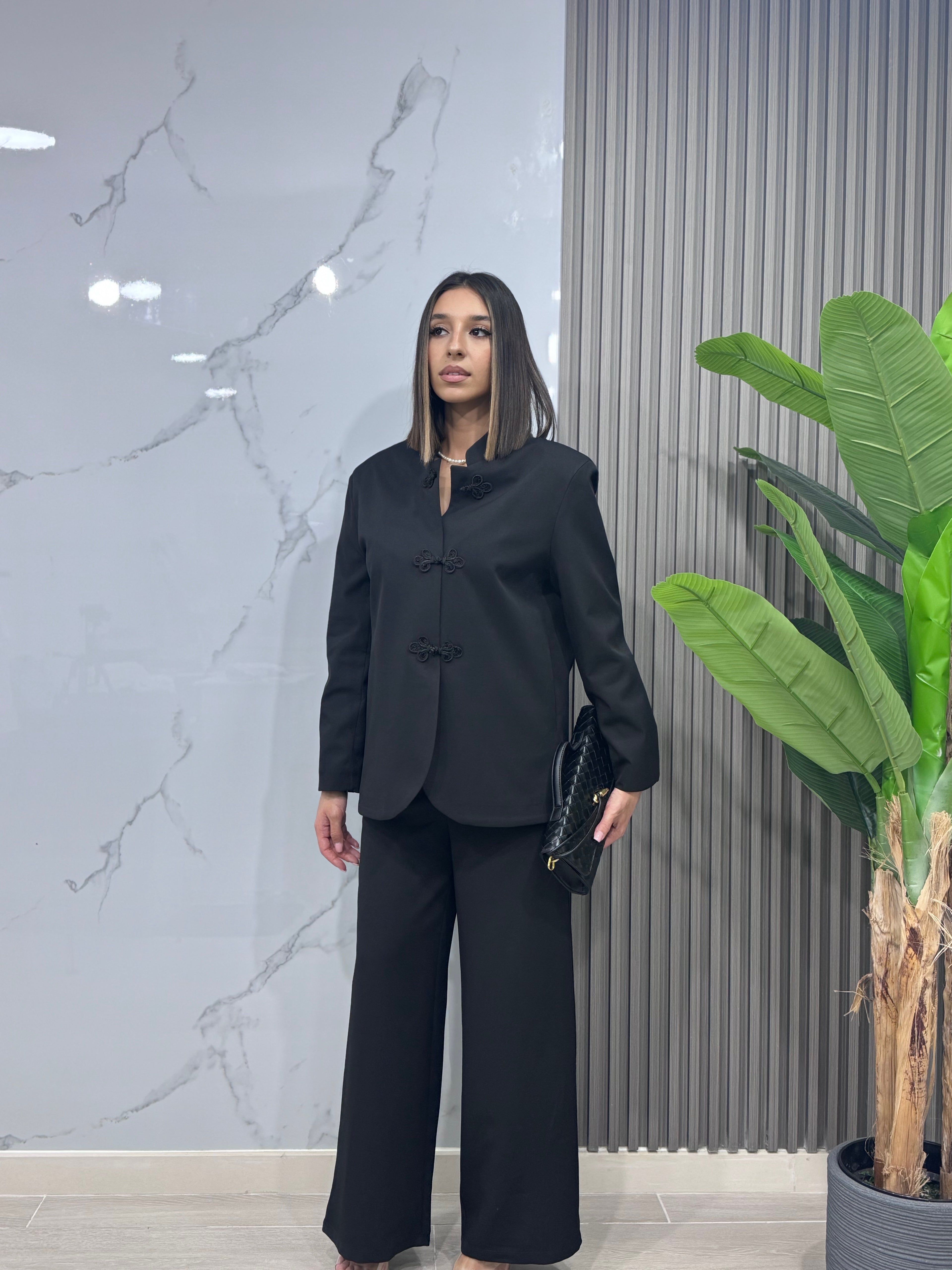 Tailleur Asia Nero