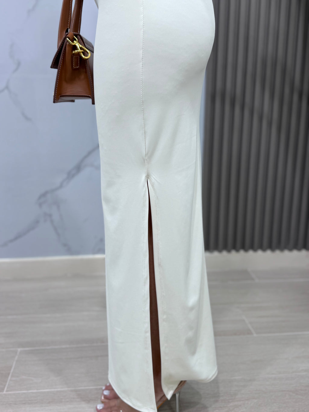 Dress Basic Bianco
